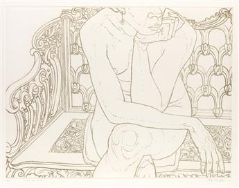 PHILIP PEARLSTEIN Two prints.